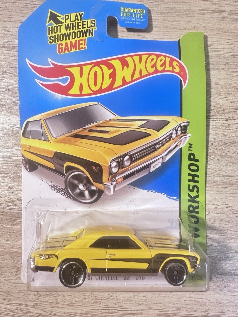 2014 Hot Wheels '67 Chevelle SS 396 Yellow – HW Workshop H4